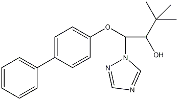 联苯三唑醇结构式
