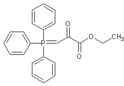 (三苯基膦)丙酮酸乙酯结构式