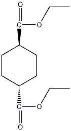 反-1,4-环己烷乙二酸二乙酯结构式