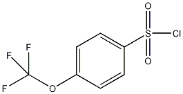 4-三氟甲氧基苯磺酰氯结构式