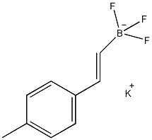 4-甲基苯乙烯三氟硼酸钾结构式