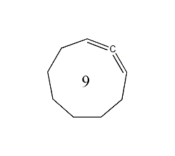 1,2-环壬二烯结构式