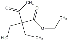 2,2-二乙基乙酰乙酸乙酯结构式