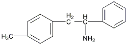 (S)-1-苯基-2-对甲苯基乙胺结构式