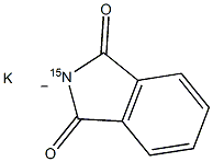 酞酰亚胺-15N钾盐结构式