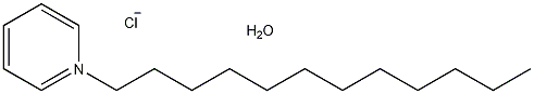 1-十二烷基氯化吡啶水合物结构式