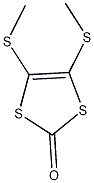 4,5-双(甲基硫代)-1,3-二硫杂环戊二烯-2-1结构式