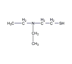 2-二乙氨基乙硫醇结构式