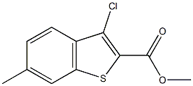 Methyl 3-chloro-6-methylbenzo[b]thiophene-2-carboxylate