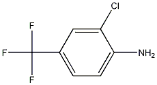 4-氨基-3-氯三氟甲苯结构式