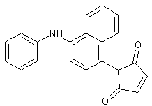 N-(1-氨基苯基)马来酰亚胺结构式