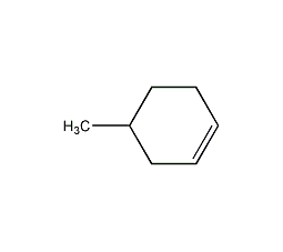 4-甲基-1-环己烯结构式