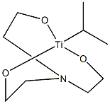 (三乙醇胺酸根)异丙醇钛(IV)结构式