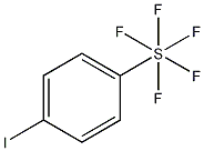 五氟化(4-碘苯基)硫结构式