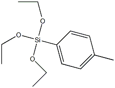 三乙氧基对苯甲基硅烷结构式
