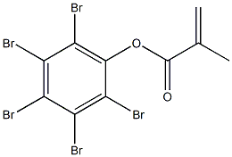 甲丙烯酰酸五溴苯酯结构式