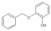 2-苯甲氧基苯酚结构式