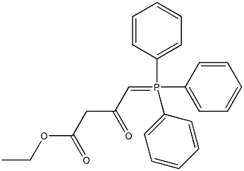 2-氧-4-(三苯基膦)丁酸乙酯结构式