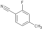 2-氟-4-甲基苯腈结构式