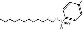 对甲苯磺酸十二酯结构式