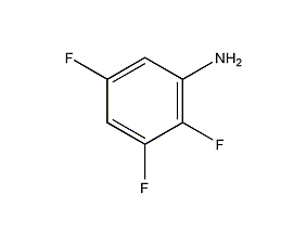 2,3,5-三氟苯胺结构式