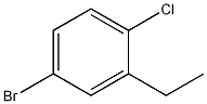 4-溴-1-氯-2-乙基苯结构式