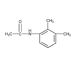 N-(2,3-二甲基苯基)乙酰胺结构式