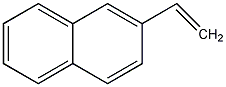 2-乙烯基萘结构式