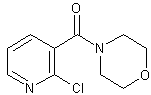 4-(2-氯烟酰)吗啉结构式