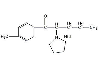 吡咯戊酮盐酸盐结构式
