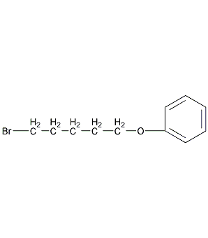 5-苯氧基戊基溴结构式