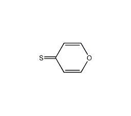 4-吡喃-4-硫酮结构式