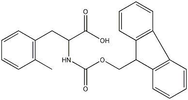 DL-N-FMOC-2'-甲基苯丙氨酸结构式