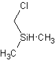 氯甲基(二甲基)硅烷结构式
