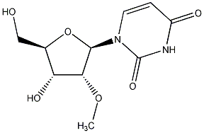 5-甲基尿苷结构式