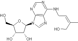玉米素核苷结构式