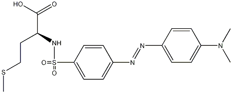 丹磺酰-L-甲硫氨酸结构式