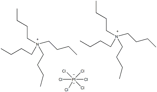 六氯铂酸四丁基铵(IV)结构式