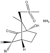 溴樟脑磺酸胺盐结构式