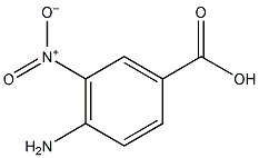 4-氨基-3-硝基苯甲酸结构式