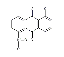 1-氯-5-硝基蒽醌结构式