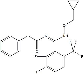 环氟菌胺结构式