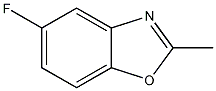 5-氟-2-甲基苯并恶唑结构式