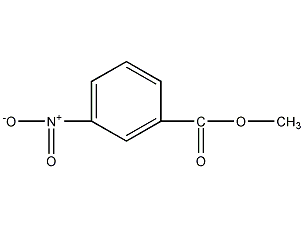 间硝基苯甲酸甲酯结构式