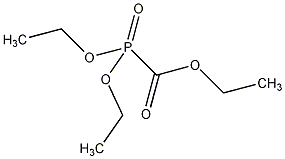 二乙氧基膦酰基甲酸乙酯结构式