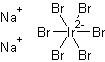 六溴铱酸钠(Ⅳ)结构式
