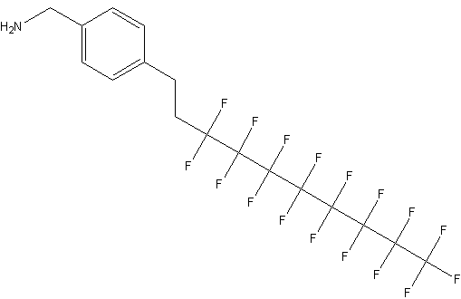 4-(3,3,4,4,5,5,6,6,7,7,8,8,9,9,10,10,10-Heptadecafluorodecyl)benzylamine