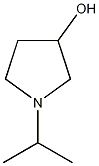 1-异丙基-3-吡咯烷醇结构式