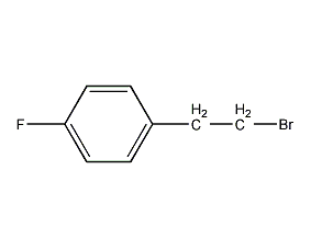 4-氟溴乙基苯结构式