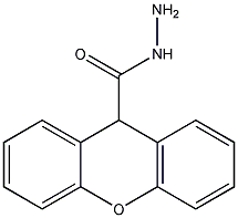 9-呫吨羧酸酰肼结构式